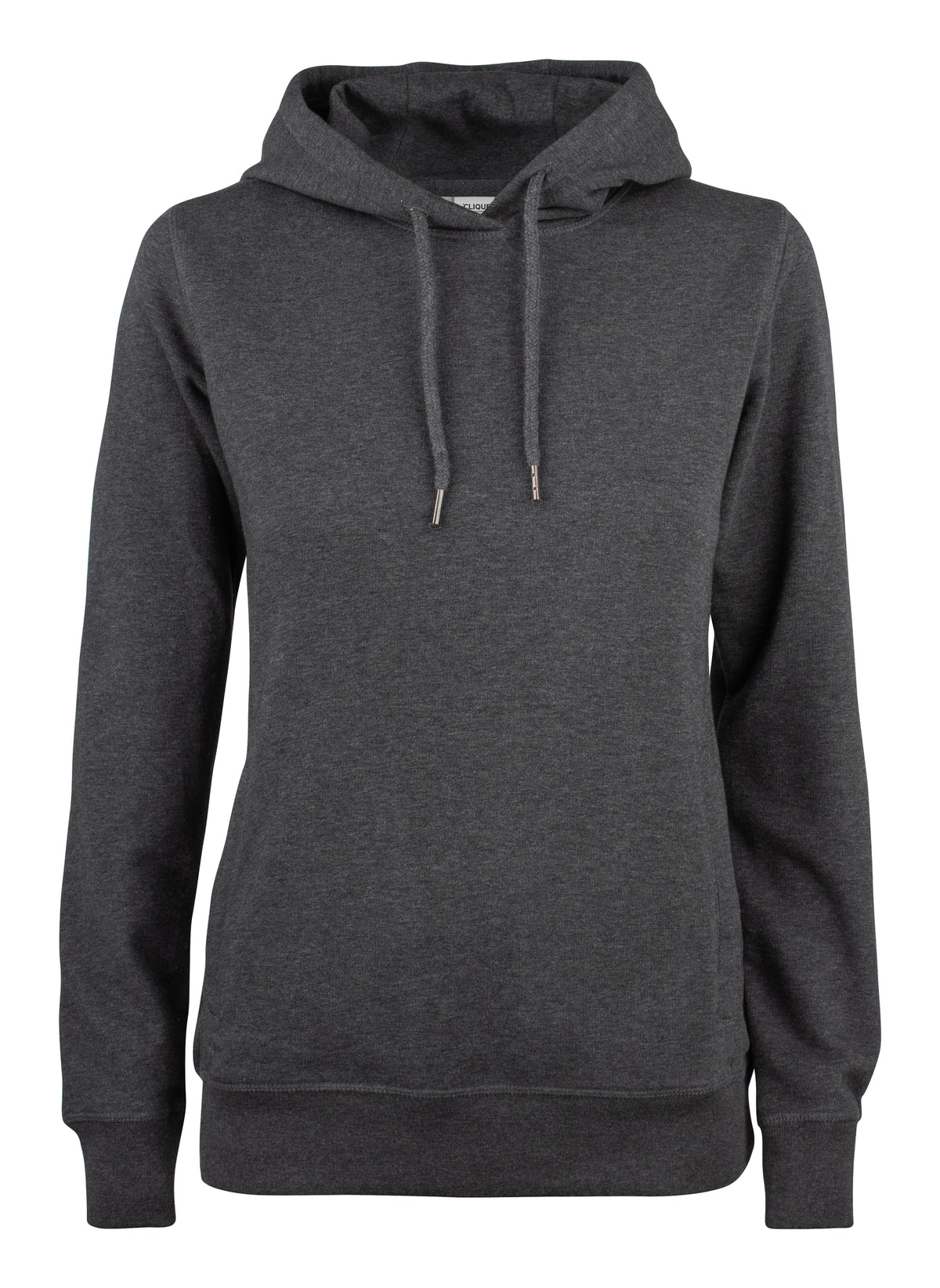 Clique Premium OC hoodie dames in antraciet