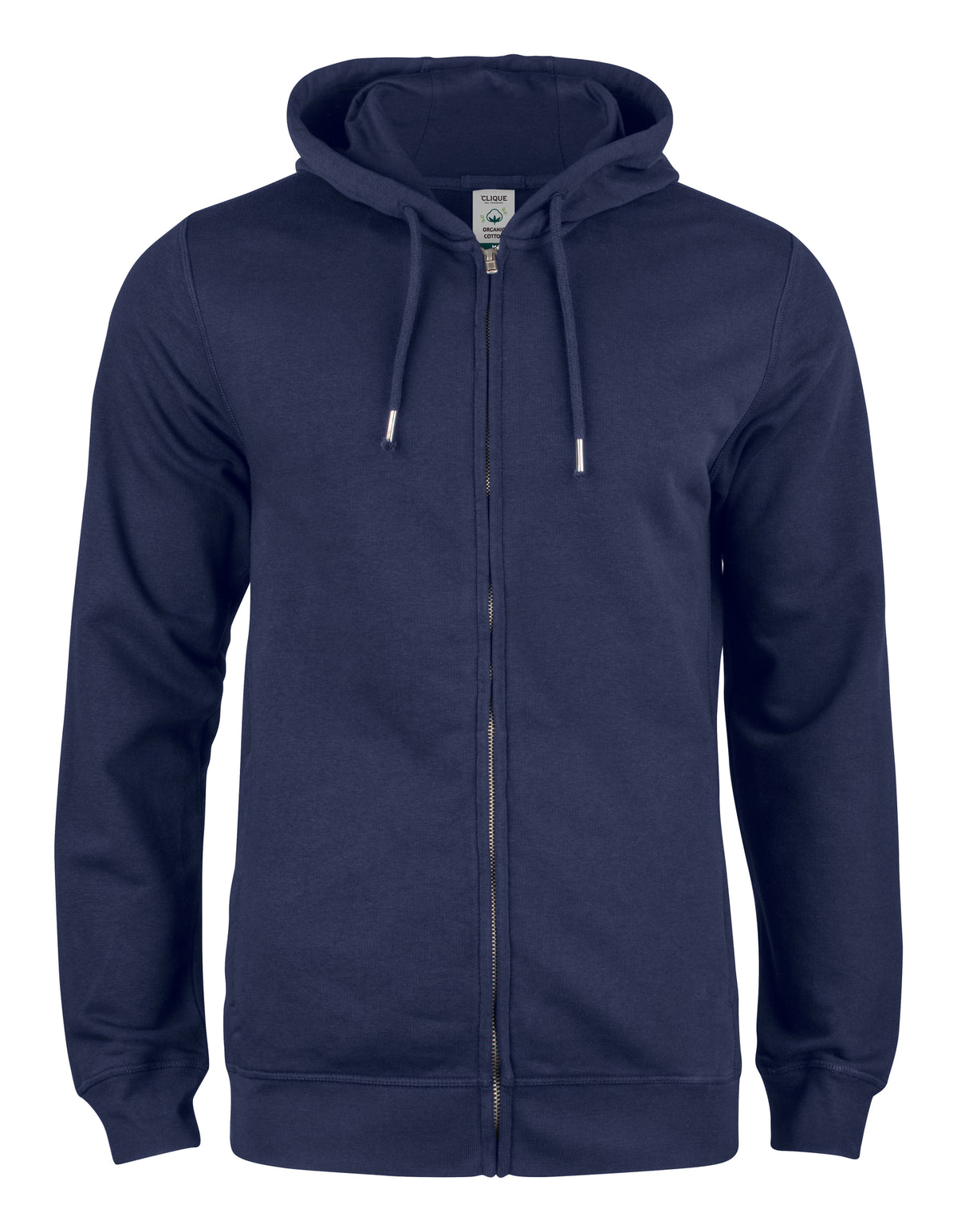 Clique Premium OC vest met capuchon in marineblauw