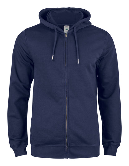 Clique Premium OC vest met capuchon in marineblauw