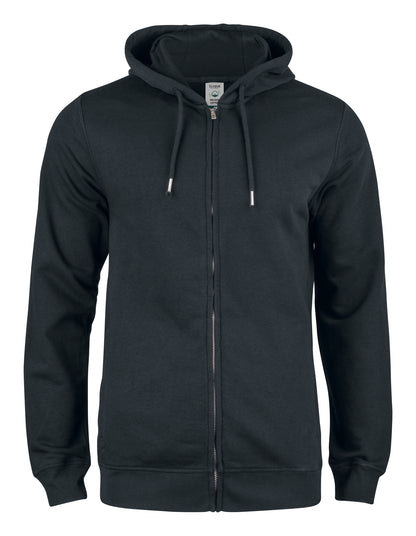 Clique Premium OC vest met capuchon in zwart