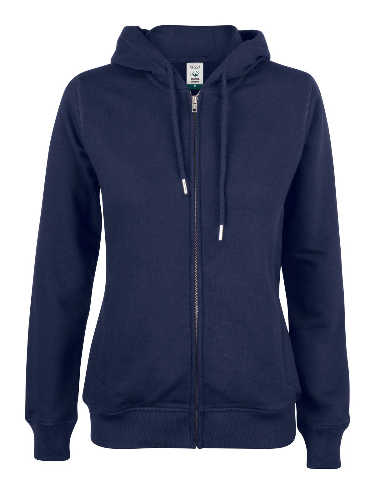 Clique Premium OC vest met capuchon dames in marineblauw