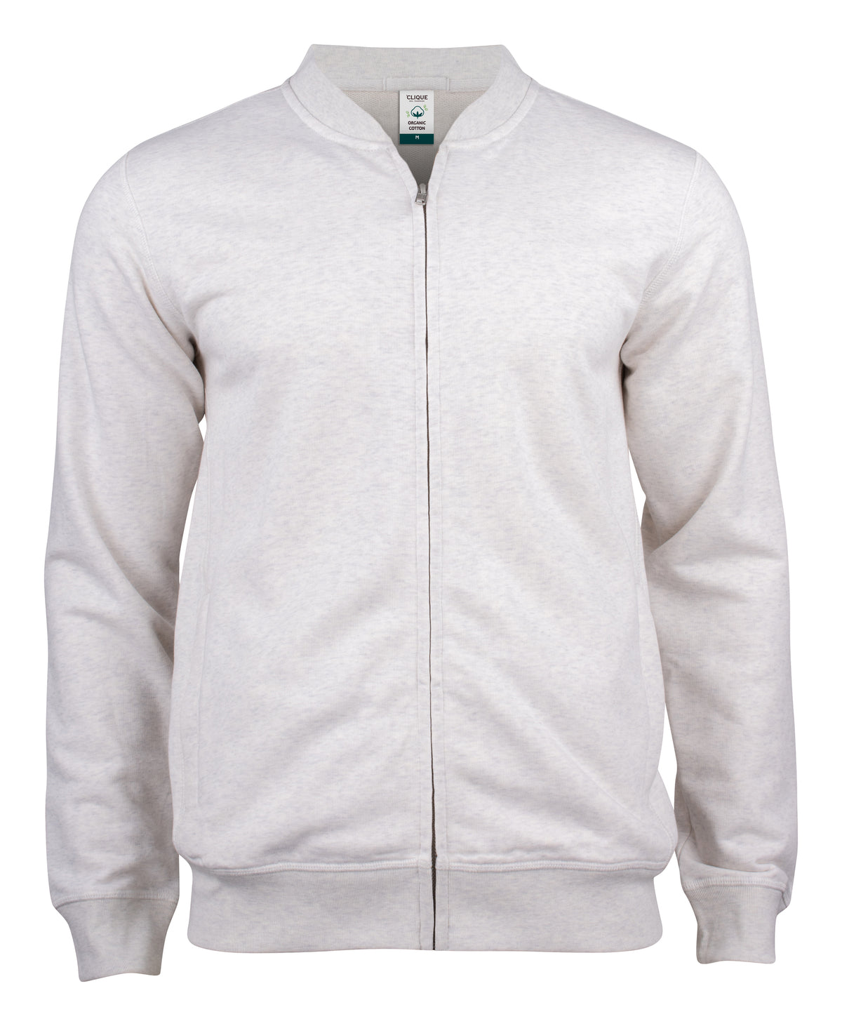 Clique Premium OC Cardigan vest heren in naturel gemêleerd
