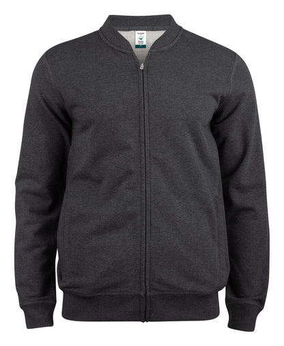 Clique Premium OC Cardigan vest heren in antraciet