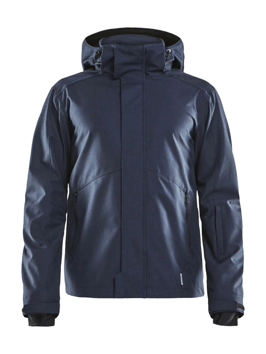 Craft Mountain jas heren in marineblauw gemêleerd
