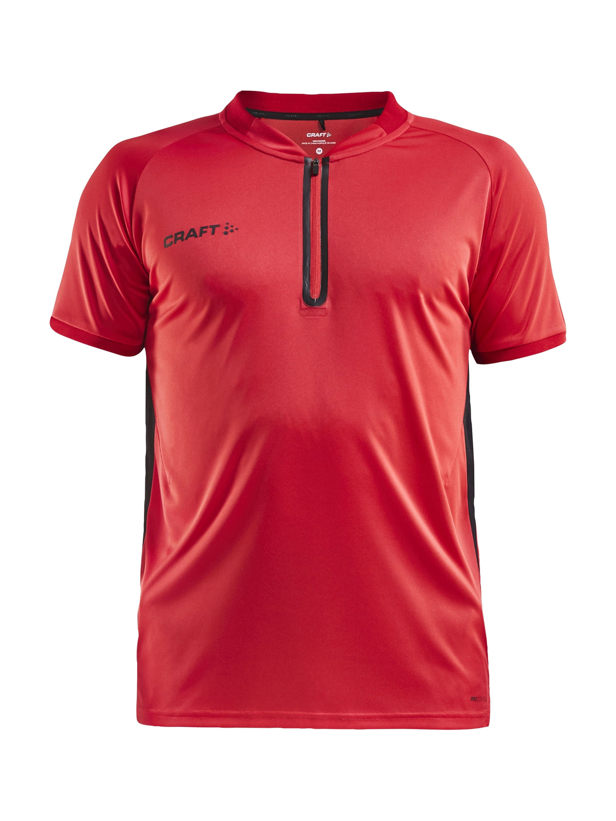 Craft PRO Control Impact polo heren in helderrood/zwart