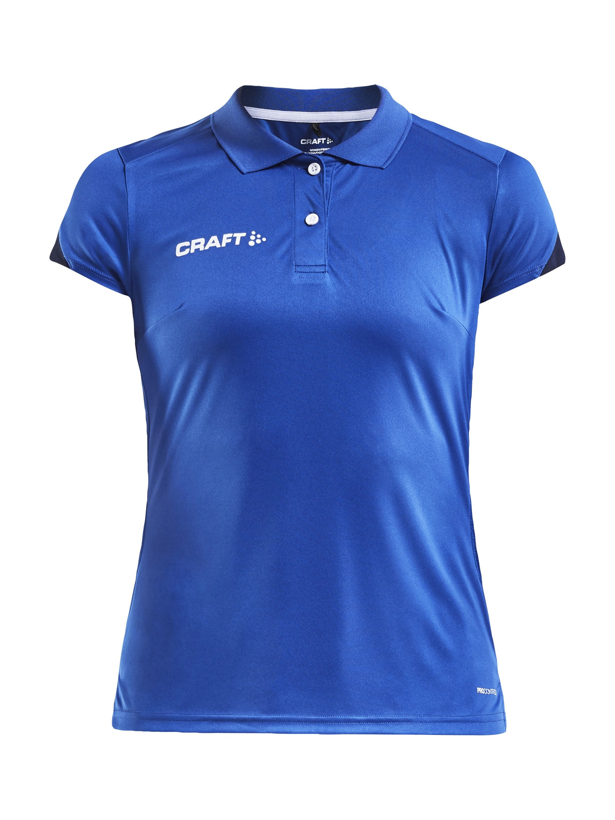 Craft PRO Control Impact polo dames in kobaltblauw/marine