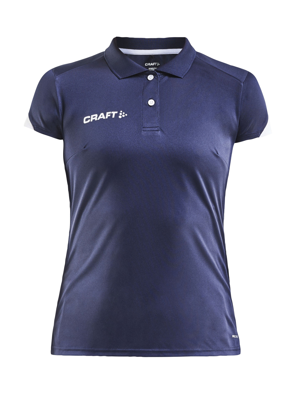 Craft PRO Control Impact polo dames in marineblauw/wit