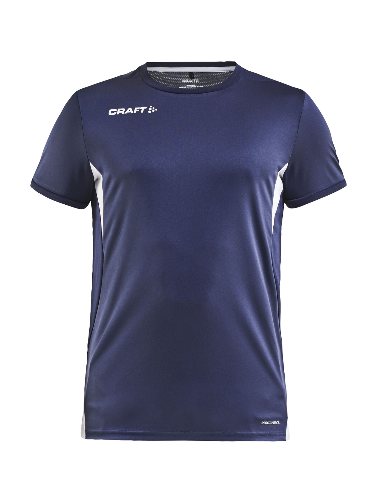 Craft PRO Control Impact T-shirt heren in marineblauw/wit