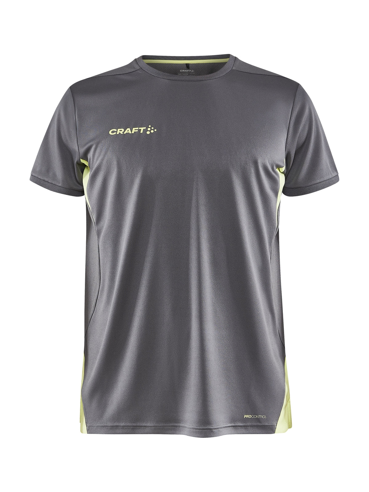 Craft PRO Control Impact T-shirt heren in granite giallo