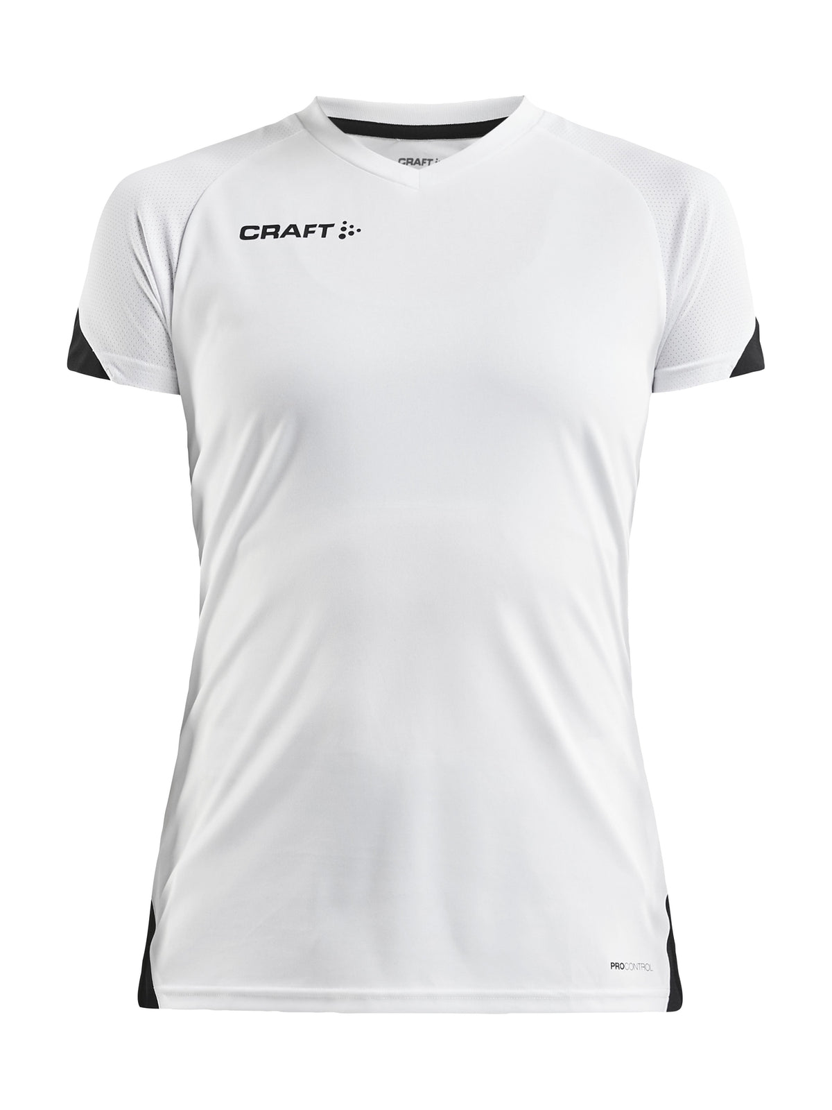 Craft PRO Control Impact T-shirt dames in wit/zwart