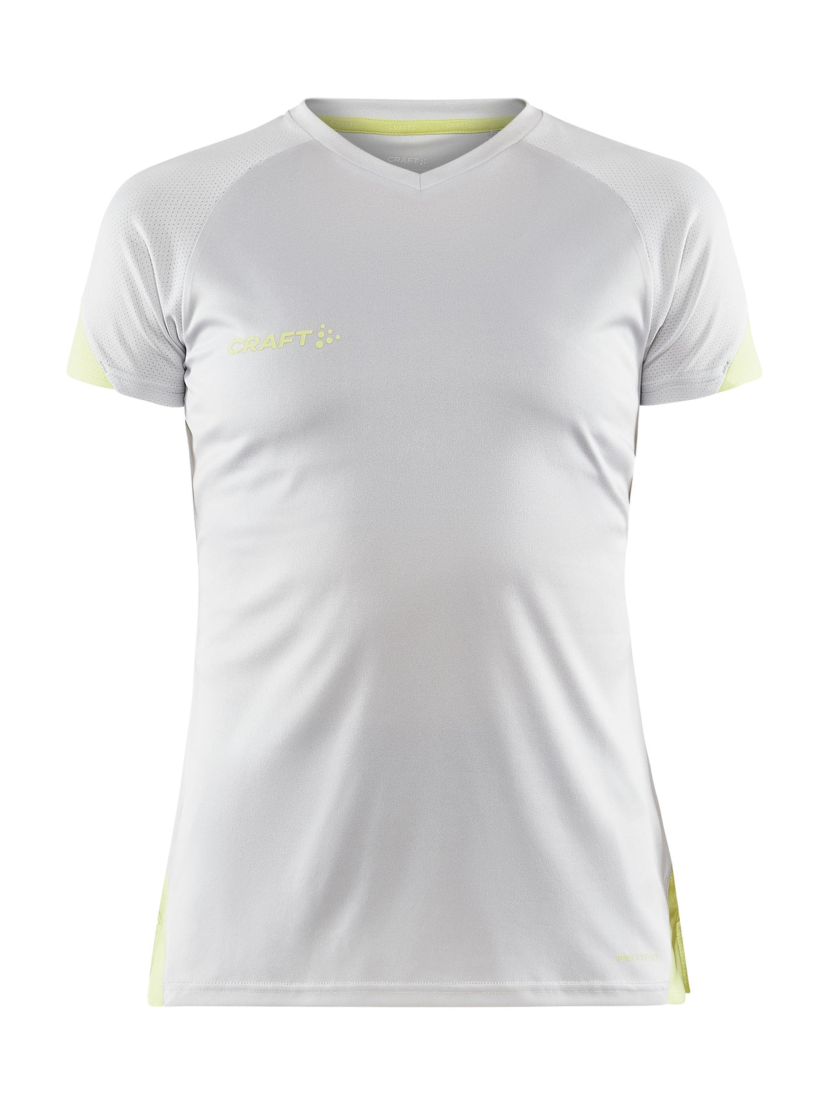 Craft PRO Control Impact T-shirt dames in ash giallo