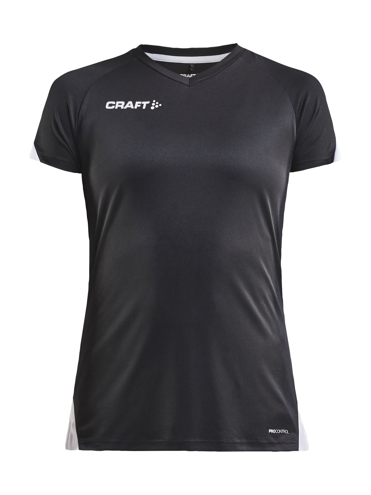 Craft PRO Control Impact T-shirt dames in zwart/wit