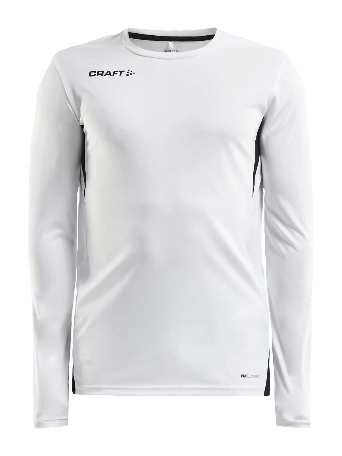 Craft PRO Control Impact T-shirt met lange mouw heren in wit/zwart