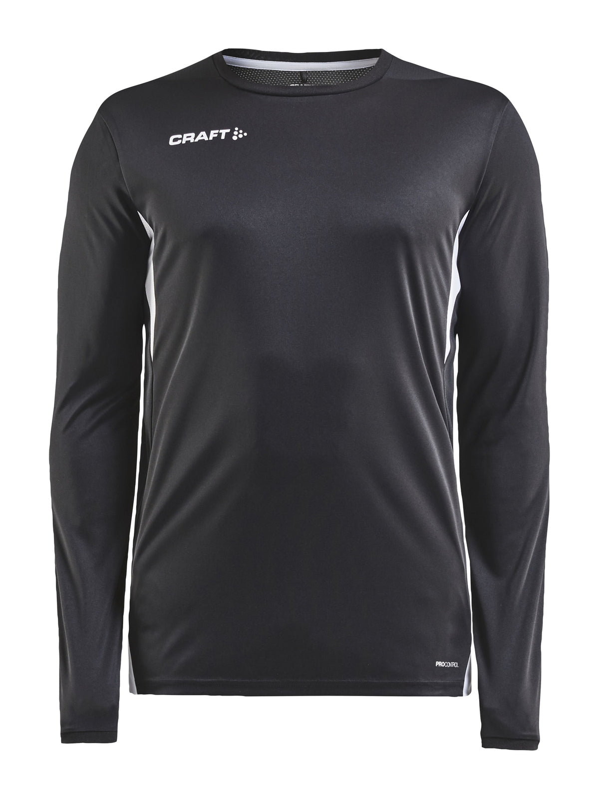 Craft PRO Control Impact T-shirt met lange mouw heren in zwart/wit