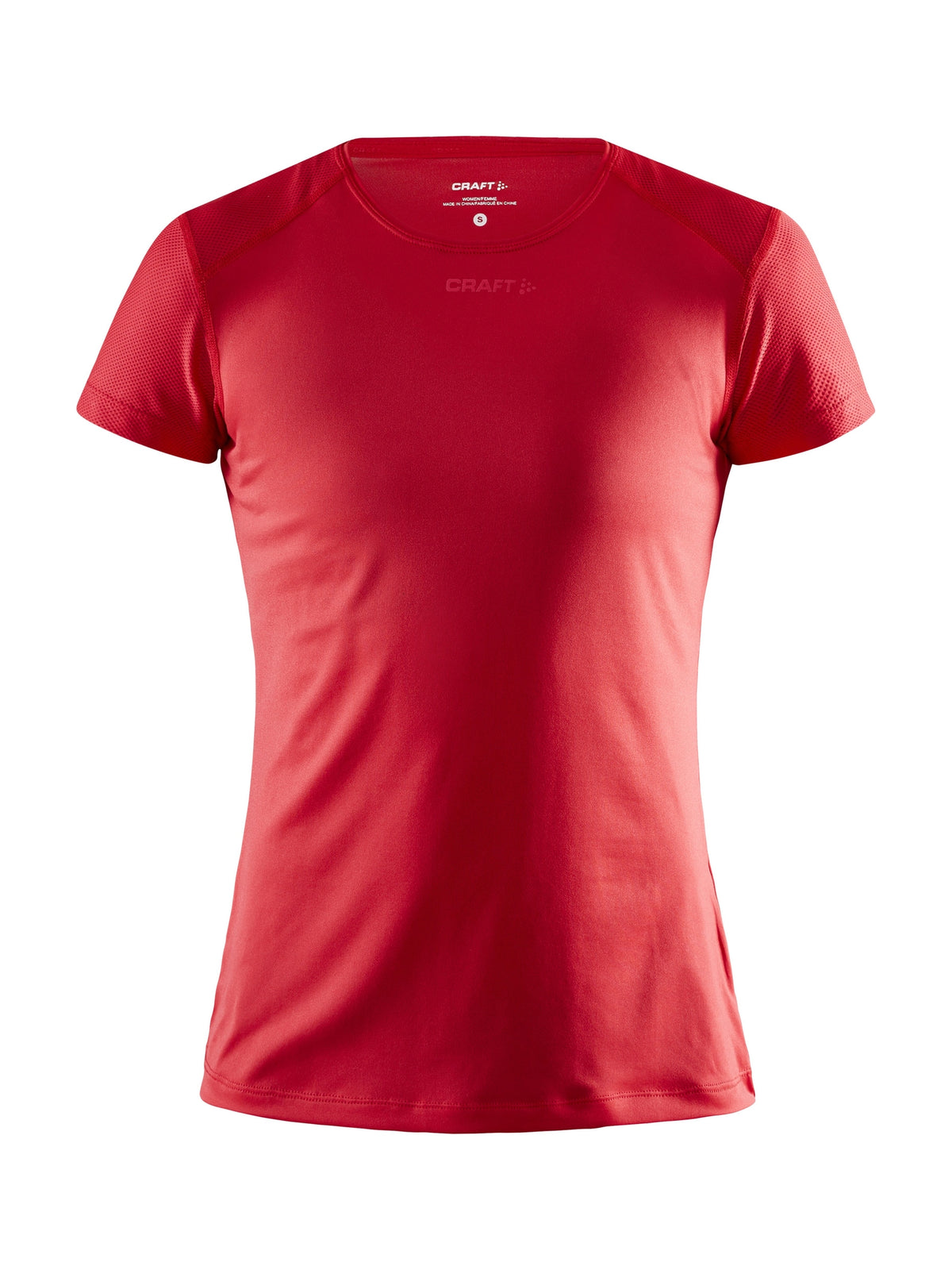Craft ADV Essence Slim T-shirt dames in helderrood