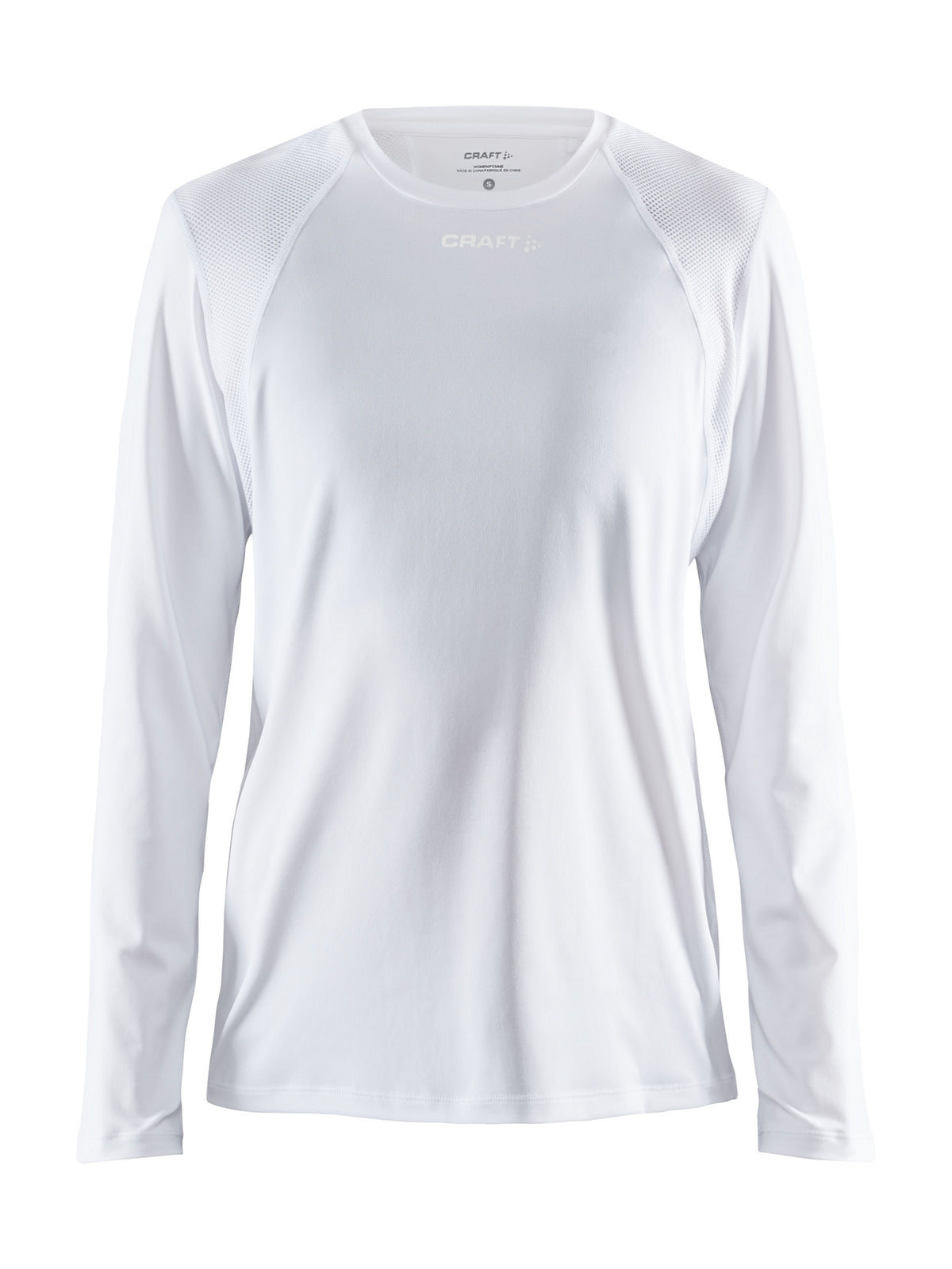 Craft ADV Essence T-shirt met lange mouw dames in wit