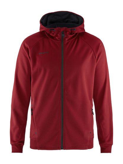 Craft ADV Unify vest met capuchon heren in rhubarb