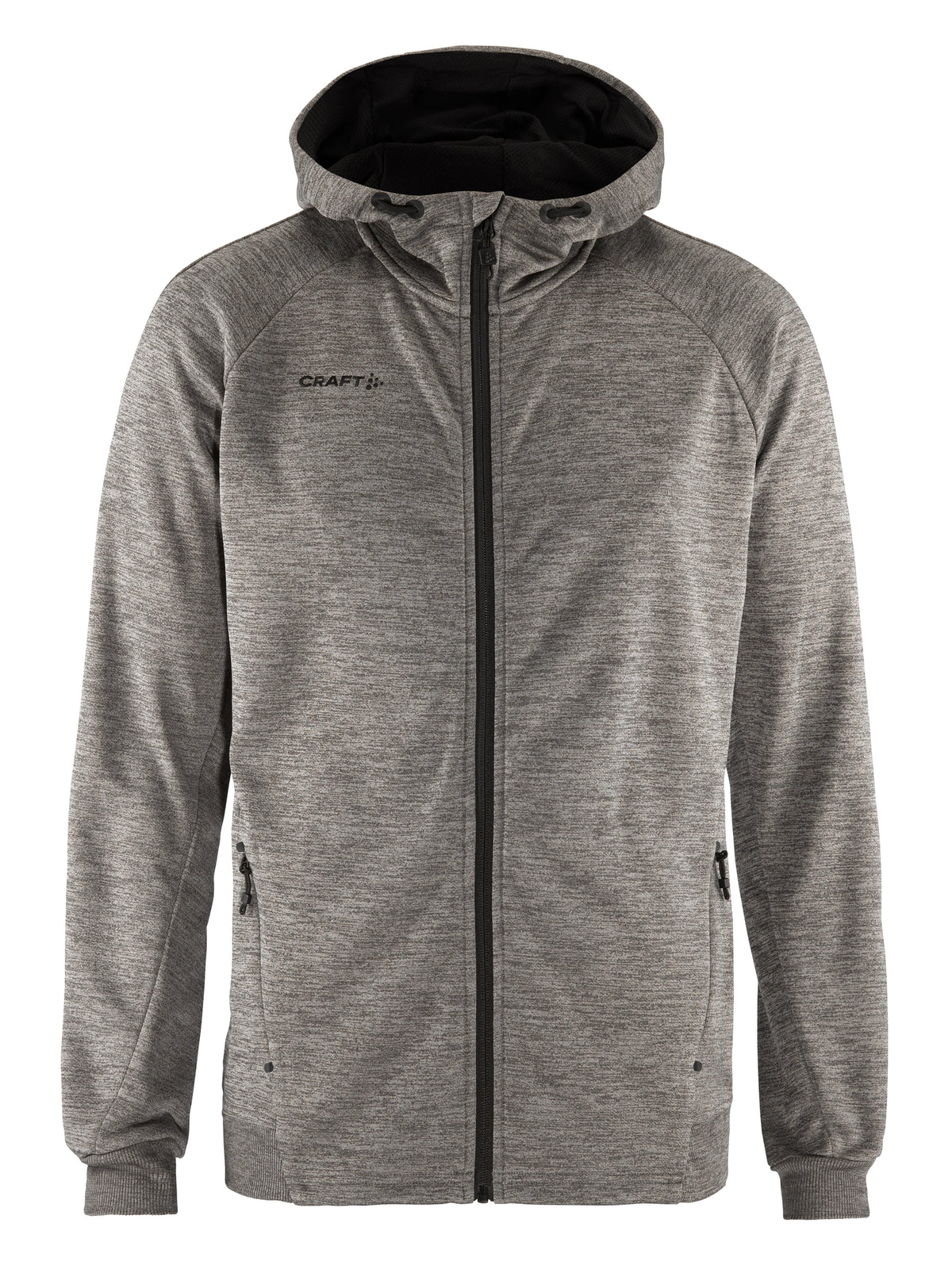 Craft ADV Unify vest met capuchon heren in donkergrijs gemêleerd