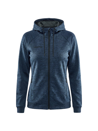 Craft ADV Unify vest met capuchon dames in blaze gemêleerd