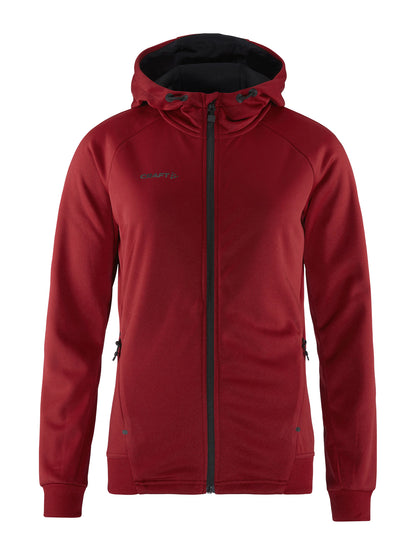Craft ADV Unify vest met capuchon dames in rhubarb