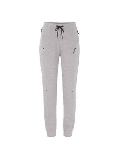 Craft ADV Unify broek dames in grijs gemêleerd