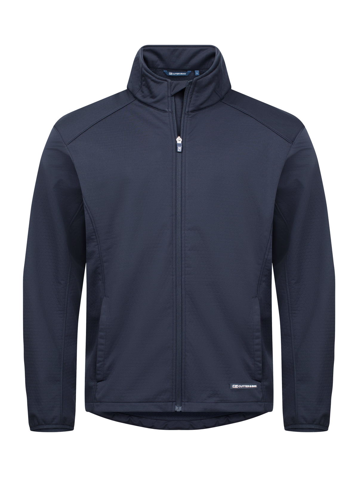 Cutter & Buck Oak Harbor softshell jas heren in marineblauw