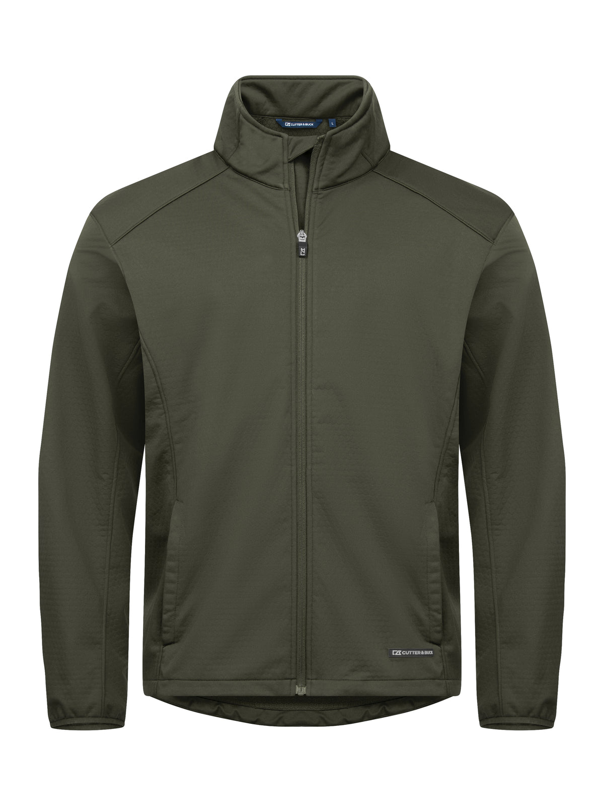 Cutter & Buck Oak Harbor softshell jas heren in ivy groen