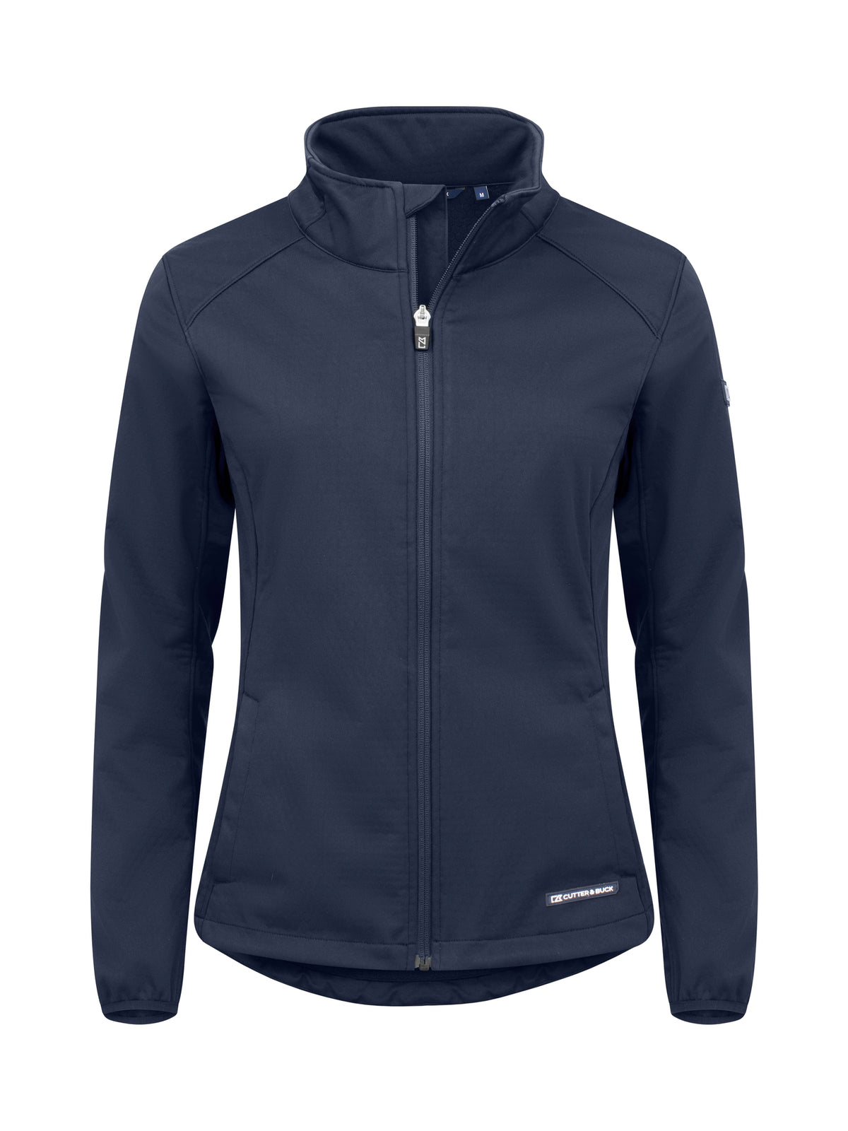 Cutter & Buck Oak Harbor softshell jas dames in marineblauw