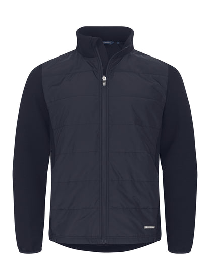 Cutter & Buck Pemberton Hybrid jas heren in marineblauw