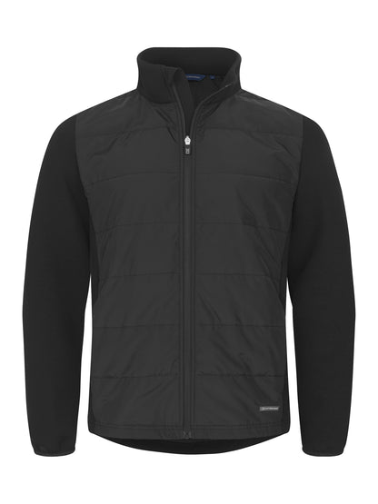 Cutter & Buck Pemberton Hybrid jas heren in zwart