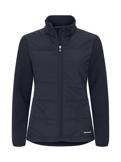 Cutter & Buck Pemberton Hybrid jas dames in marineblauw