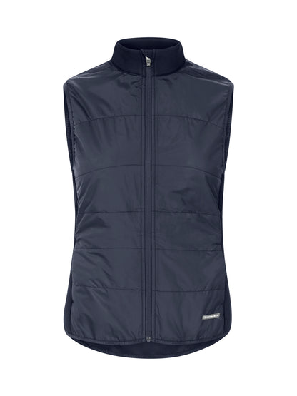 Cutter & Buck Pemberton Hybrid bodywarmer dames in marineblauw