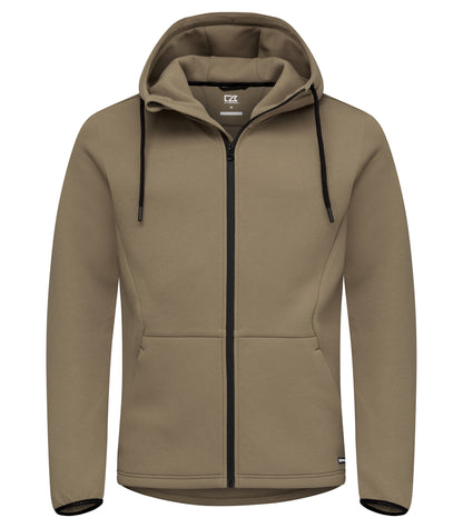 Cutter & Buck Pemberton vest met capuchon heren in khaki