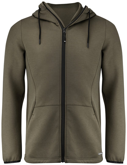 Cutter & Buck Pemberton vest met capuchon heren in ivy groen