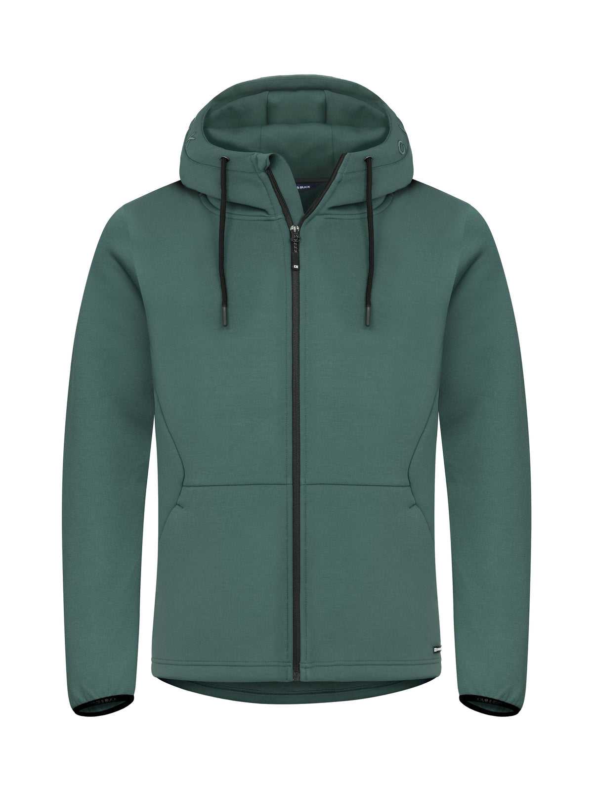 Cutter & Buck Pemberton vest met capuchon heren in dennengroen