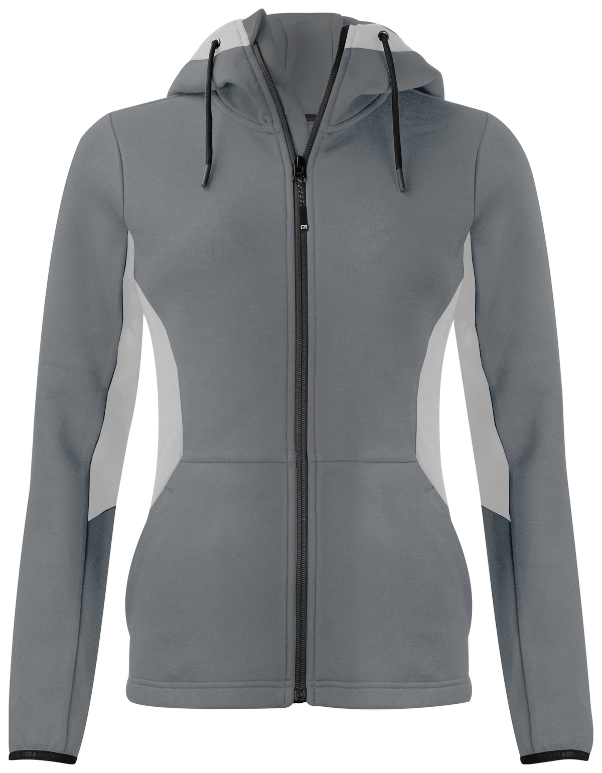 Cutter & Buck Pemberton vest met capuchon dames in pistol