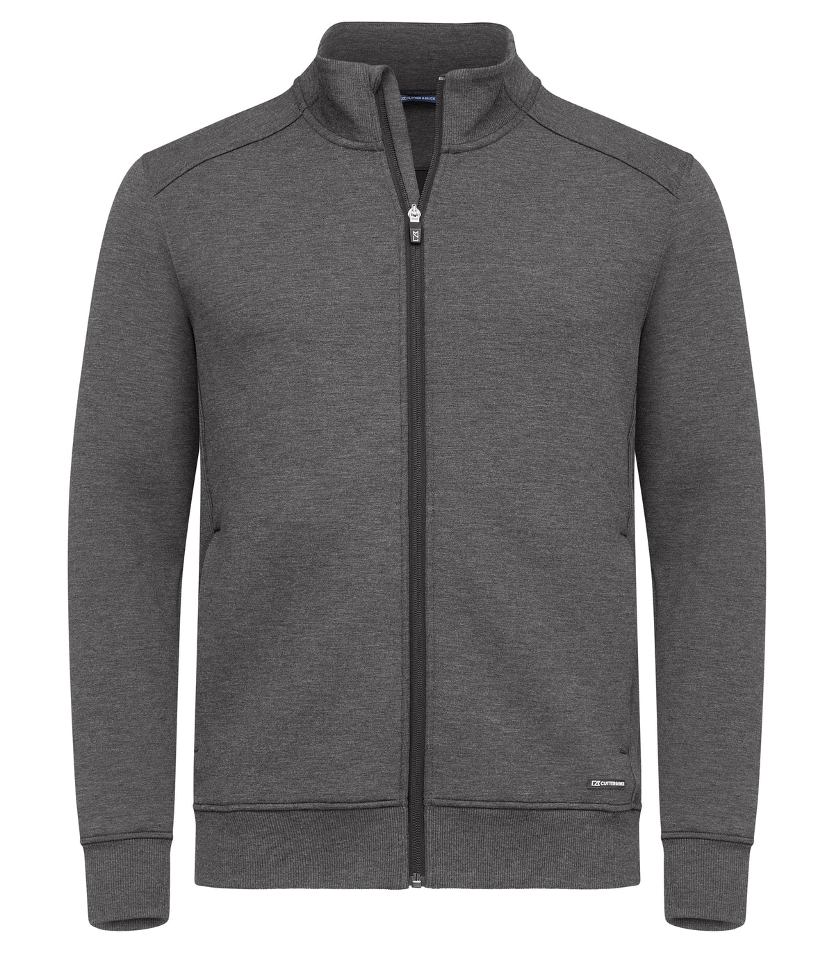 Cutter & Buck Pemberton Cardigan vest heren in antraciet gemêleerd