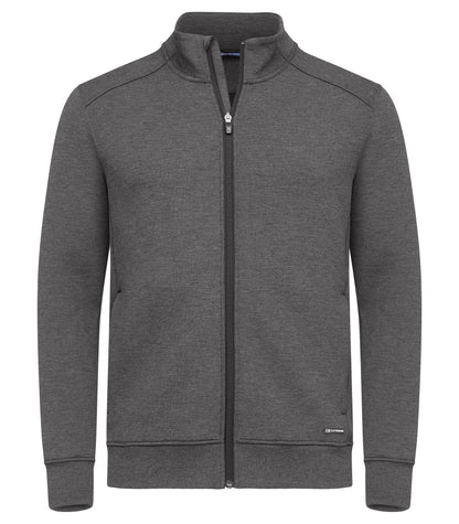 Cutter & Buck Pemberton Cardigan vest heren in antraciet gemêleerd