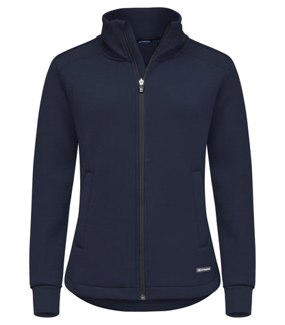 Cutter & Buck Pemberton Cardigan vest dames in marineblauw
