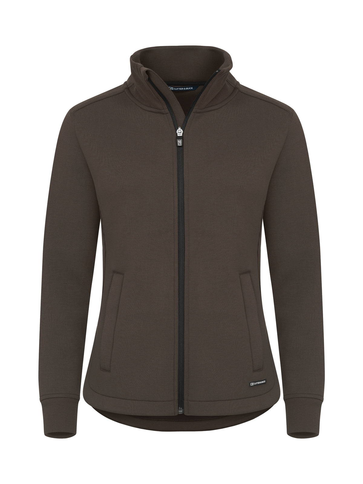 Cutter & Buck Pemberton Cardigan vest dames in donker mokka