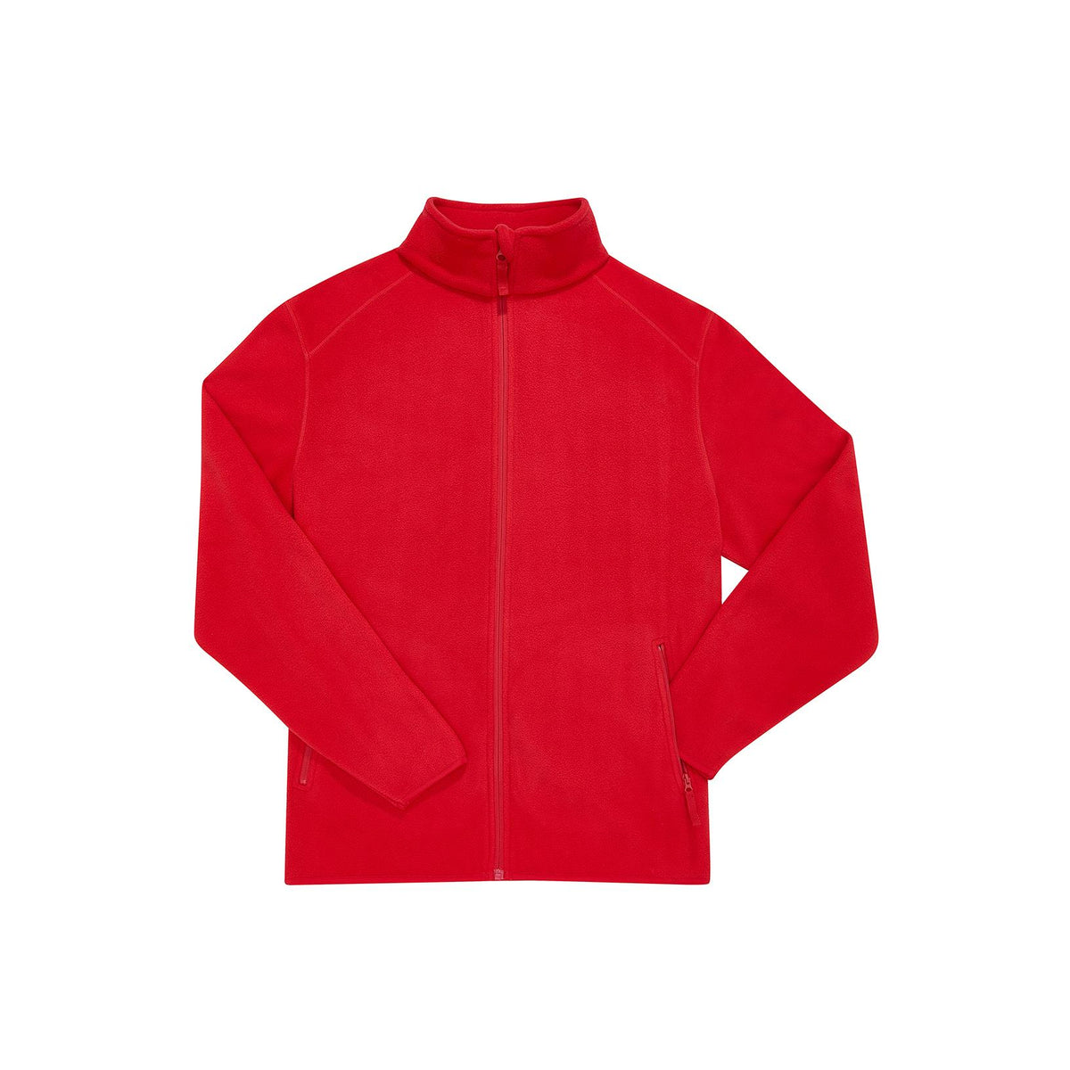 B&C Reset fleecevest in rood