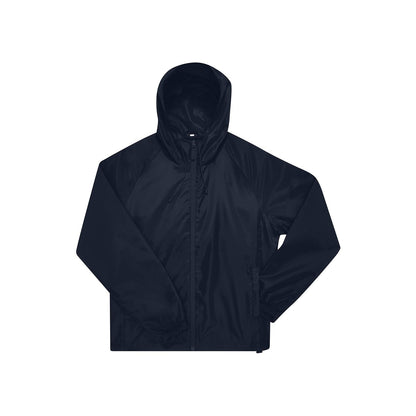 B&C Reset windbreaker in marineblauw