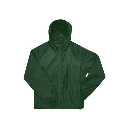 B&C Reset windbreaker in flessengroen