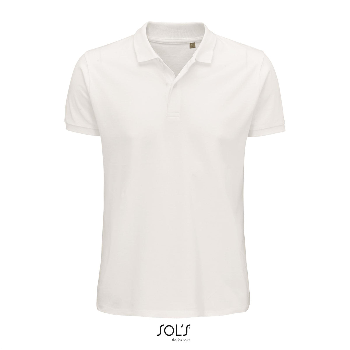 SOL'S Planet polo heren in wit