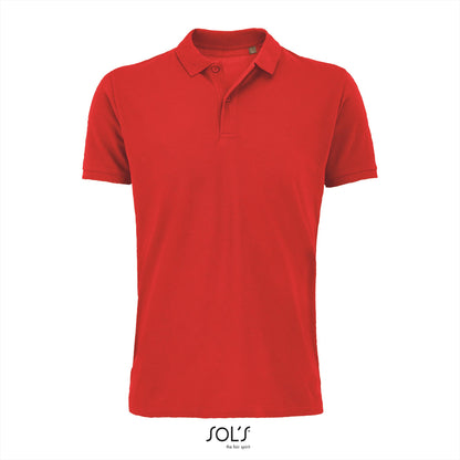 SOL'S Planet polo heren in rood