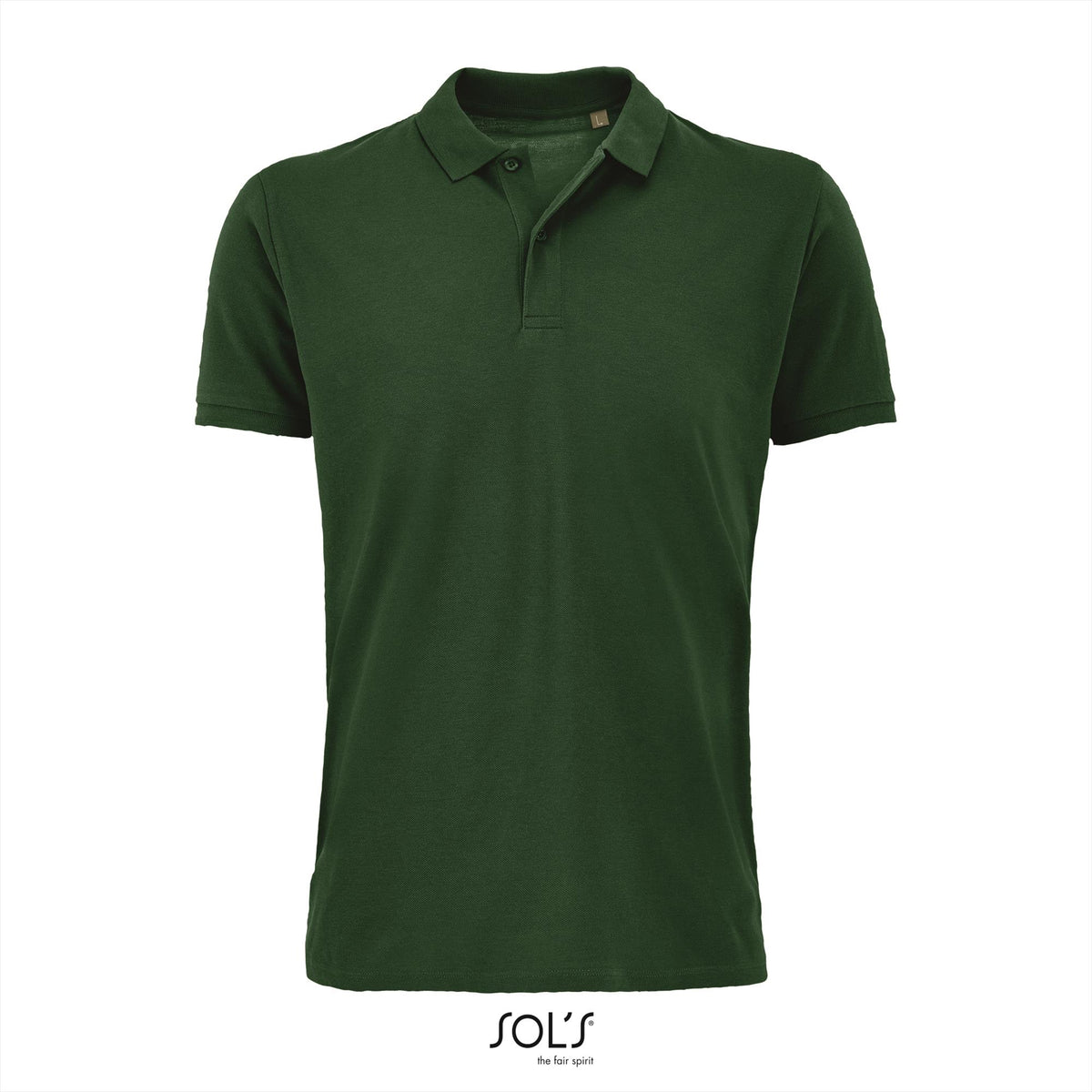 SOL'S Planet polo heren in flessengroen