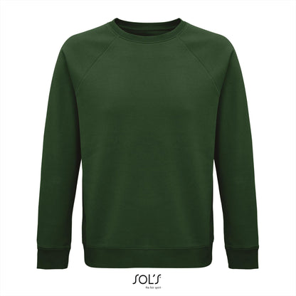SOL'S Space sweater in flessengroen