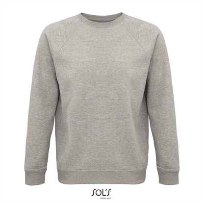 SOL'S Space sweater in grijs gemêleerd