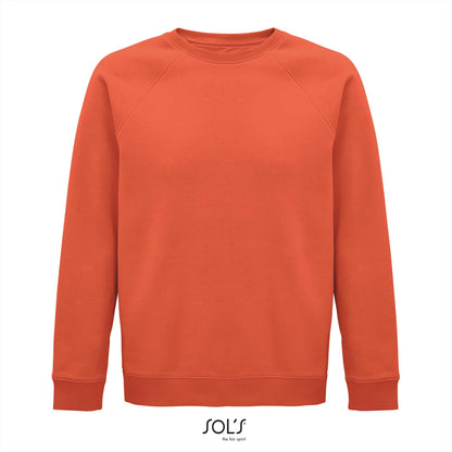 SOL'S Space sweater in gebrand oranje