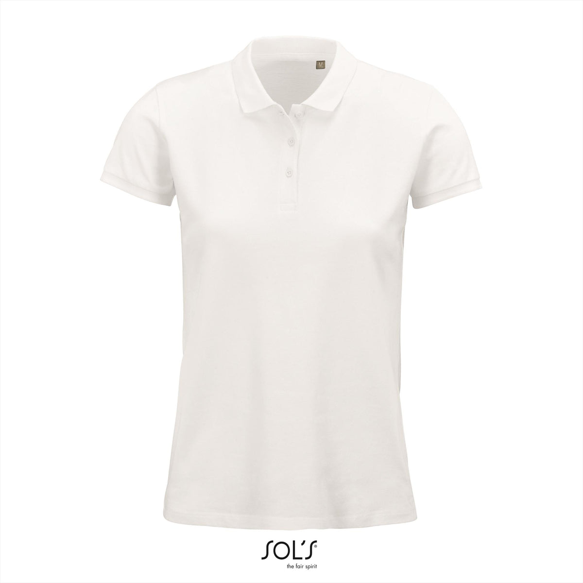 SOL'S Planet polo dames in wit